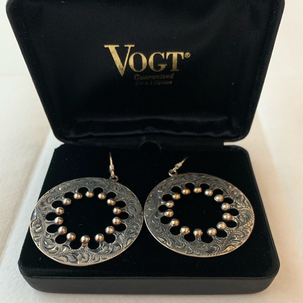 Vogt Silversmith earrings